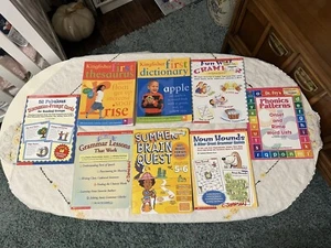 Menge 8 Kinder Lernbücher - Lesen, Grammatik, Phonetik Hausschulbücher - Bild 1 von 8