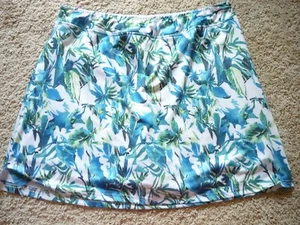 OYANIKI GOLF/ PICKLEBALL SKORT-- SZ XXL-STRETCH- COMFORT KNIT-TROPICAL - Picture 1 of 2