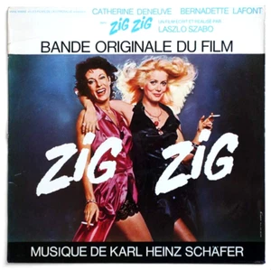 KARL HEINZ SCHAFER Zig-Zig Funk Psych French OST 1974 Eden Rock ER 62504 LP - Bild 1 von 2