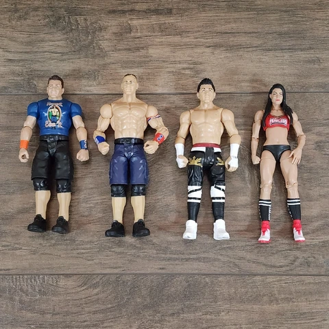 2014-2018 WWE Wrestling Action Figures Lot Cena Bella The Miz TJ Perkins Cover