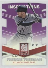 2015 Panini Elite Inspirations Die-Cut /95 Freddie Freeman #101