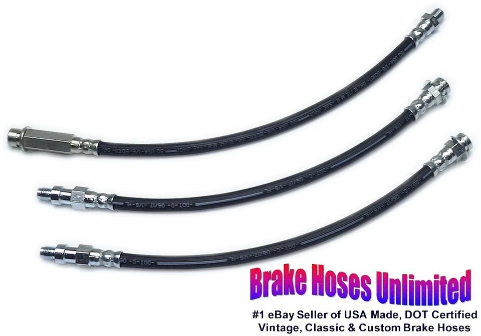 CONJUNTO DE MANGUEIRA DE FREIO Chevrolet Biscayne, 1965 - Imagem 1 de 1