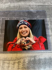 Ivanka Trump signed 5x7 photo With COA - Picture 1 of 3