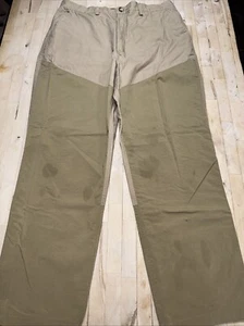 Cabelas Mens 40 Regular Hunting Pants Dry-Plus Waterproof Brush Field Nylon - Picture 1 of 16