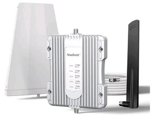 Amazboost Booster de téléphone portable pour la maison - jusqu'à 2 500 pieds carrés signal cellulaire A1 - Photo 1 sur 8