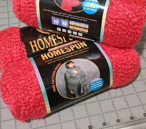 DISCONTINUED Lion Brand Homespun Yarn CORAL GABLES (Set Of 3) - Picture 1 of 3
