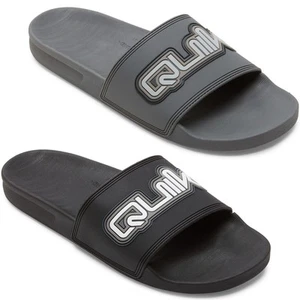 Quiksilver Mens Rivi Summer Beach Pool Flip Flops Slides Sliders - Picture 1 of 9