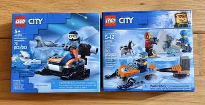 LEGO City 60191 60376 Arctic исследования команды исследователя снегоход новый запечатанный коробка - Изображение 1 из 4