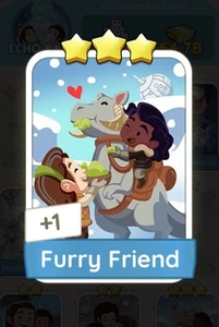 Furry Friend - Monoply Go Sticker Fast Sending!! - Picture 1 of 1