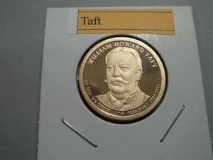 "S" Proof W.H. Moneta Dollaro Presidenziale Taft da Proof Set (PP27) - Foto 1 di 1