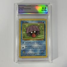 1999 Pokémon Fossil Shellder #54/62 NM 8  CC&G Slab