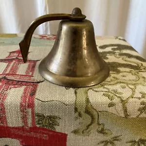 Vintage Messing Speiseglocke 5” hoher Sockel 5” breit - Bild 1 von 4