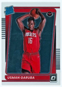 USMAN GARUBA * TARJETA DE NOVATO * (RC) 2021-22 Panini Donruss Optic #188 - Imagen 1 de 2