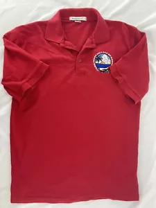 Pismo Coast Village RV Resort Shirt Size Medium In Red By FeatherLite - Picture 1 of 9