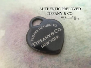 Ausgezeichnet Authentisch Tiffany & Co. Return To Titan Medium Herz Anhänger Charm - Bild 1 von 6