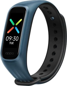 OPPO Band 1.1" AMOLED Spo2 Heart Rate Monitoring 50M Water Resistance Blue - Picture 1 of 9