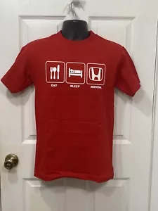 T-shirt giapponese Honda Eat Sleep Honda EDM es. ef dc da cb JDM giapponese rara - Foto 1 di 12