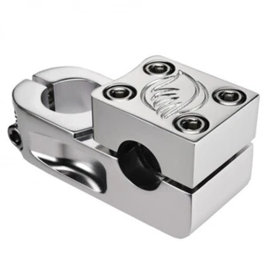 SE Racing bmx stem,1-1/8 SILVER NARLER RETRO 55MM ALLOY OLDSCHOOL GT BMX SE NEW - Picture 1 of 1