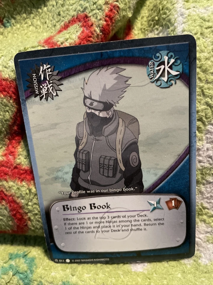 Naruto CCG Bingo Book 011 The Path to Hokage Common LP English - Image 1 of 1