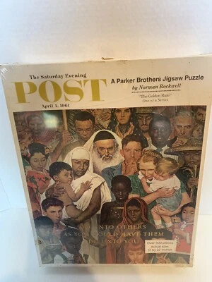 Rompecabezas de colección de Parker Brother Saturday Evening Post 509 piezas  Nuevo Foto 1 de 3