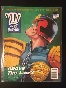 2000 AD Prog 826 Judge Dredd Comic VF - Imagen 1 de 1