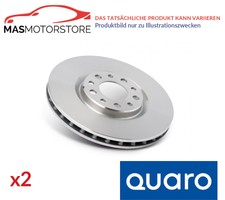 BRAKE DISCS SET PAIR REAR QUARO QD2017HC 2PCS A FOR BMW 3.4,F34,F31,F36