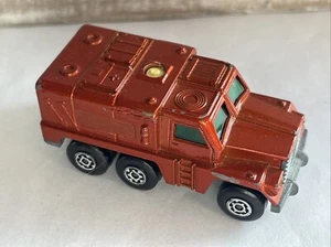 Vintage 1973 Lesney Matchbox Rolamatics No. 16 Badger Red Orange Diecast Truck - Picture 1 of 5