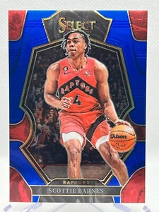 SCOTTIE BARNES 2022-23 Panini Select Basketball #153 Premier Level Blue - Picture 1 of 2