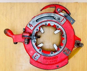 Ridgid Receding Die Head 1224 Pipe Threader/Threading Machine 2-1/2"-4" BSPT #7 - Picture 1 of 10