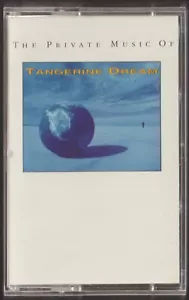 The Private Music Of Tangerine Dream 1992 (Audio Cassette) 01005-82105-4 - Picture 1 of 2