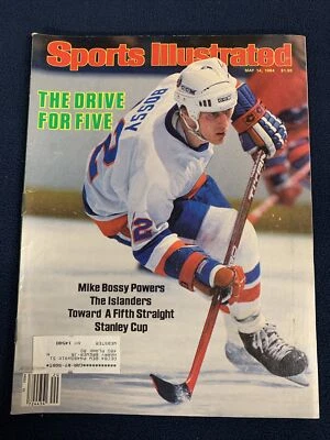 Sports Illustrated 14 de mayo de 1984 Drive For Five Mike Bossy Powers The Islanders Foto 1 de 2