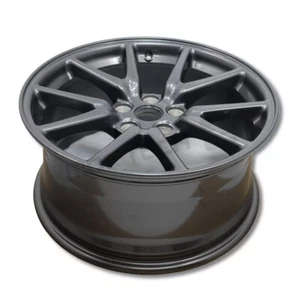 New 18" x 8.5" Charcoal Alloy Replacement Wheel Rim for 2017-2023 Tesla Model 3 - Picture 1 of 4