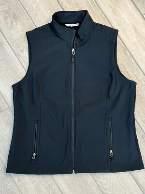 Chaleco Port Authority Negro XXL Damas Línea Polar Mujeres Cremallera Completa Cuello y Bolsillos Foto 1 de 4