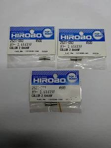 3 Pkt Hirobo 2521-093 Hülse 2.6x4x9F Collar  - Imagen 1 de 1