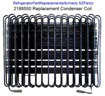 2188550 Brand New (NLA)Manufactured fits Whirlpool & Viking PR110034 Condenser Foto 1 de 4