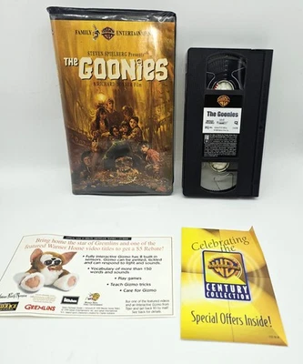 ​The Goonies 1985 Original Release VHS Tape - Complete with Rare Inserts! Foto 1 de 4