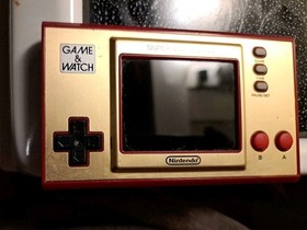 Game and Watch Super Mario Bros. Color Screen Clock, Lost Levels & Ball Open Box
