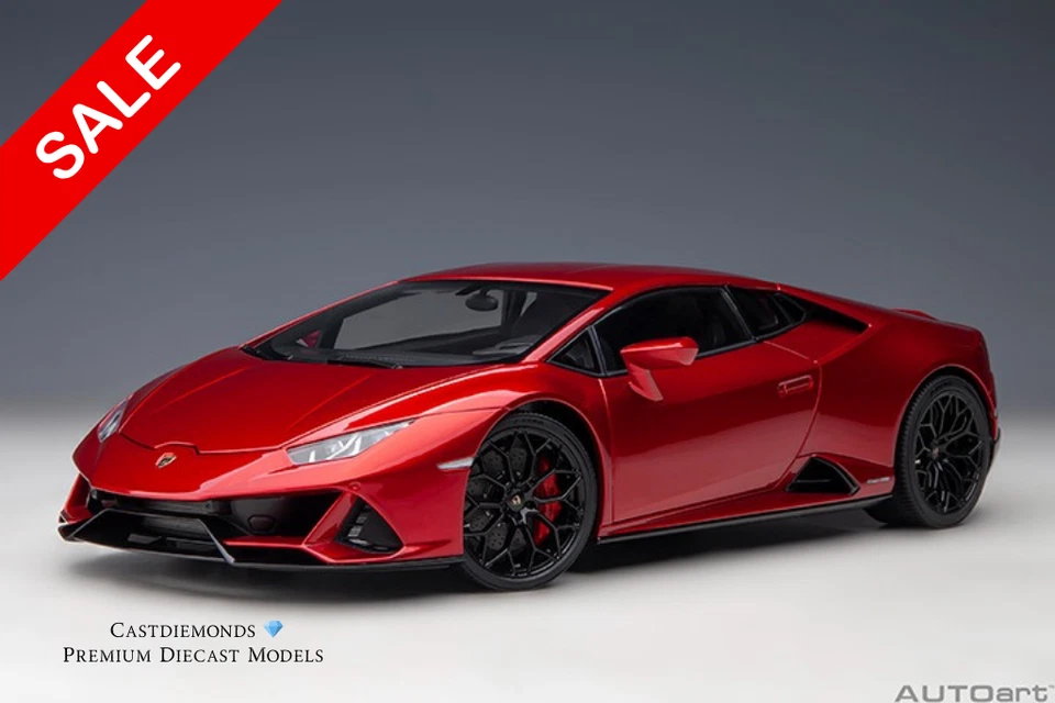 AUTOart Lamborghini Huracan EVO Rosso Bia Rojo Metálico - 1:18 79213 Foto 1 de 4
