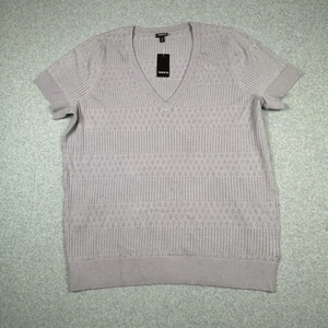 Torrid Top Womens 3X V Neck Short Sleeve Stylish Knit - Picture 1 of 14