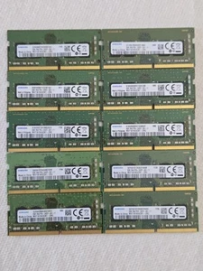 Lot of 10 Samsung 8GB 1Rx8 DDR4-2400T Laptop RAM. 80GB Total. Tested Good. - Picture 1 of 13