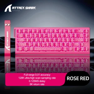 ATTACK SHARK X68HE Magnetic Gaming Keyboard 8KHz 0.01mm Rapid Trigger RGB 65% - Picture 1 of 16