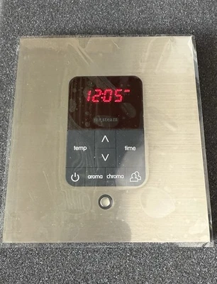 ON SALE BRAND NEW Mr Steam Itempo Plus SQUARE In Brushed Nickel MSITPLUSSQ-BN - Image 1 of 4