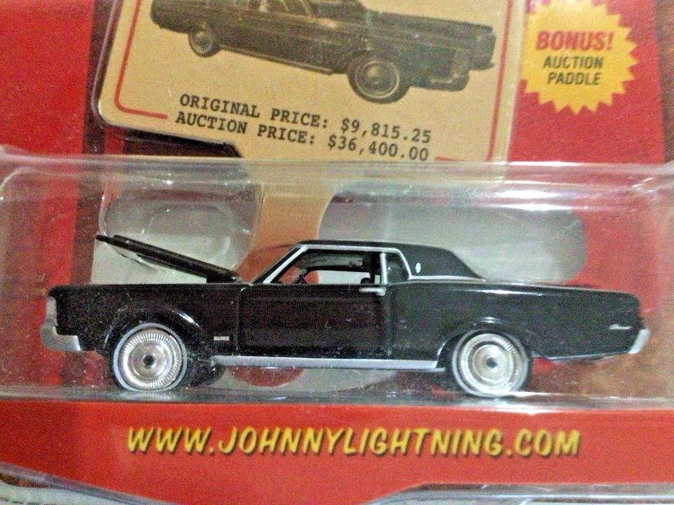 JOHNNY LIGHTNING AUCTION INSANITY  1969 '69 LINCOLN CONTINENTAL MARK III VHTF - Image 1 of 4