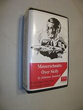 Hörbuch. Messerschmitts über Sizilien. Johannes Steinhoff. Kassetten Boxed 1981
