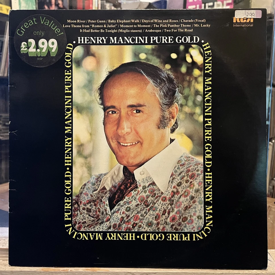 [JAZZ]~EXC LP~HENRY MANCINI~Pure Gold~[1980~RCA~Issue]~UK Import~ - Image 1 of 4