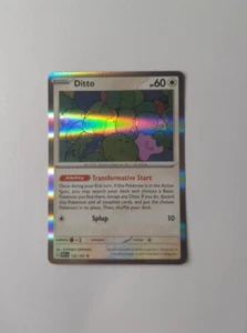 Ditto - 132/165 - Holo Rare - ENG Pokemon 151 MEW EN - Free Domestic Shipping  - Bild 1 von 2