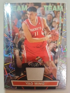 π YAO MING 2007-08 Topps Stadium Club Beam Team Relics - Picture 1 of 2
