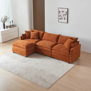 Corner Sofa Chaise Lounge DIY Sofa Free Combination Sofa U-shaped Sectional Sofa - Picture 1 of 14