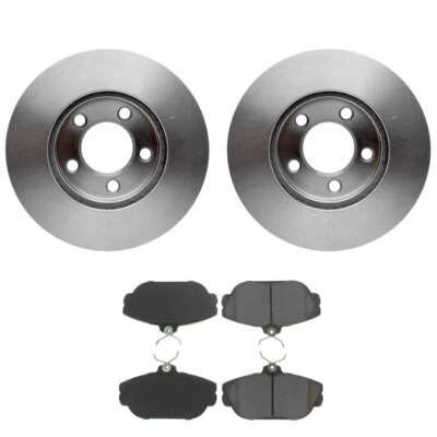 Front Disc Brake Rotors & Pads For Ford Taurus 00-94; Ford Windstar 98-95 - Image 1 of 4