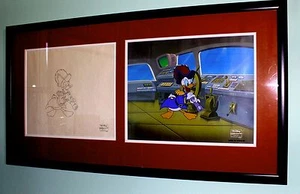 Disney Original Cel / Hintergrund / passende Zeichnung  - Bild 1 von 1